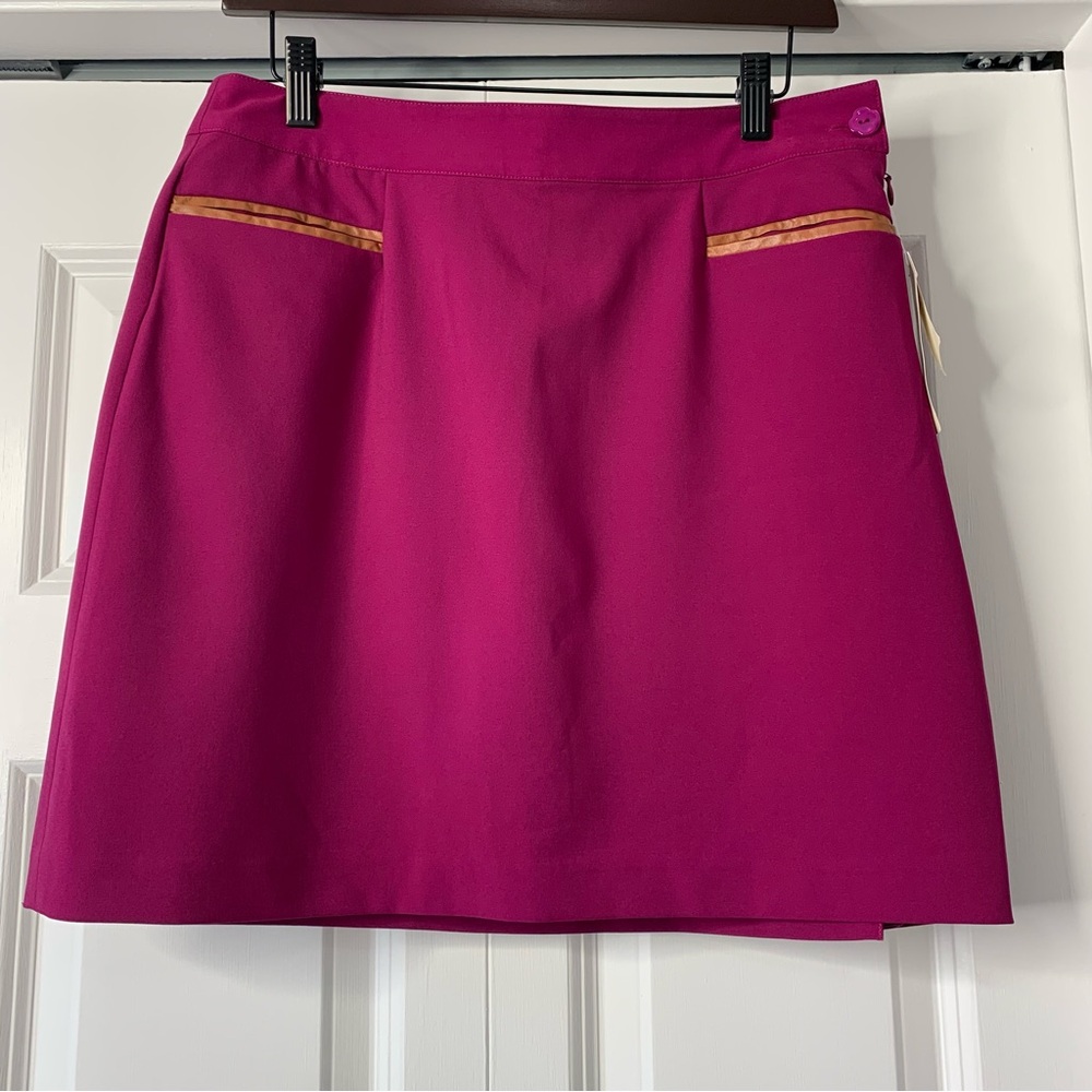 EP PRO Foreign Affairs Skort in fuchsia Women’s Golf Size 4. NWT